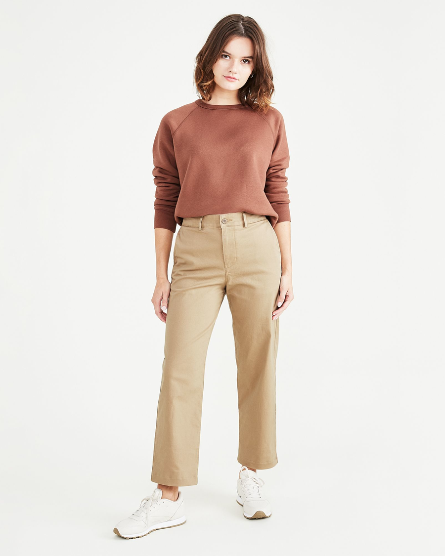 (image for) Bright Original Khakis, High Waisted, Straight Fit